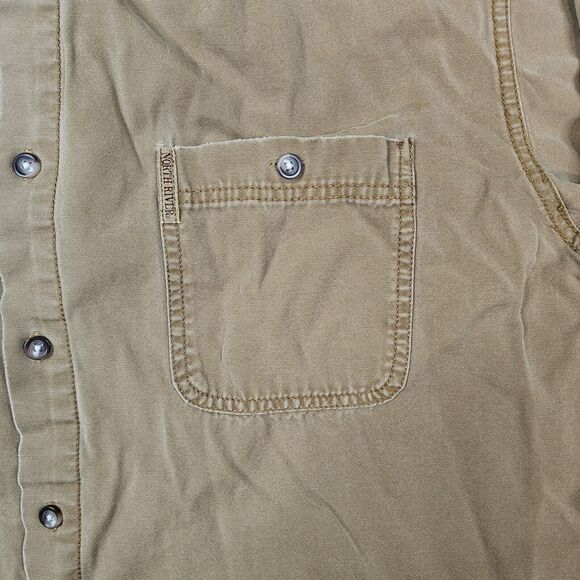 North River Shooting Shirt XL Hunting Outdoors Grunge Cosplay Distressed Y2K - Picture 2 of 16